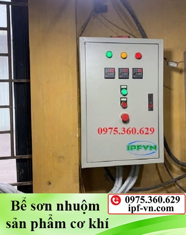 Bể sơn nhuộm sản phẩm cơ khí