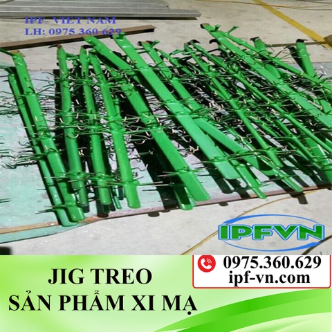 JIG TREO SẢN PHẨM XI MẠ