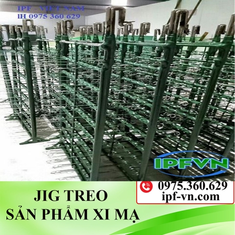 JIG TREO SẢN PHẨM XI MẠ