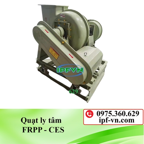 Quạt ly tâm chống ăn mòn hóa chất FRP