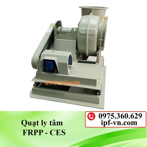 Quạt ly tâm chống ăn mòn hóa chất FRP