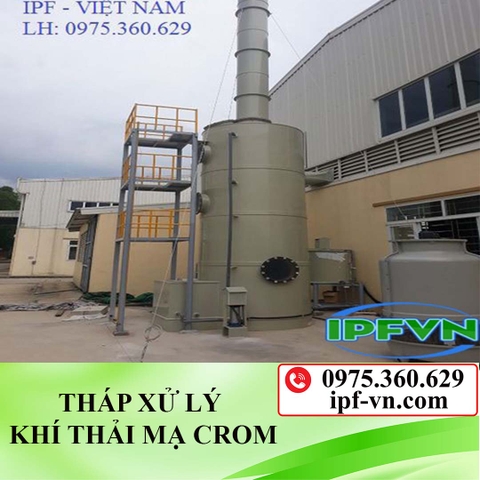 THÁP XỬ LÝ KHÍ THẢI MẠ CROM