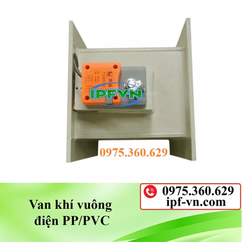 Van khí vuông điện PP/PVC