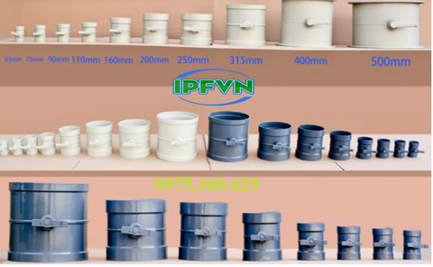 Van tay gạt khí PP/PVC