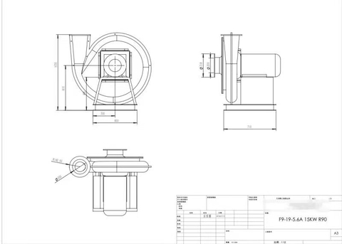 Quạt ly tâm cao áp FRP ( composite)