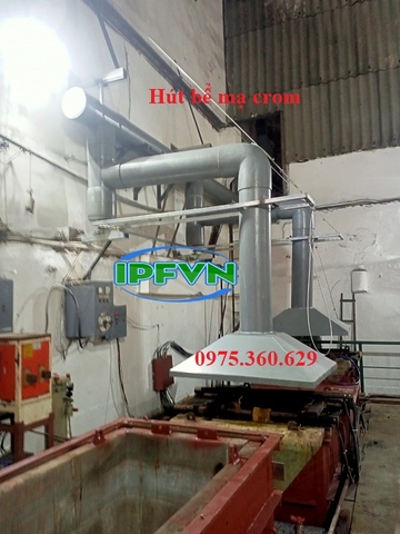 Phễu hút hơi hóa chất PP/PVC