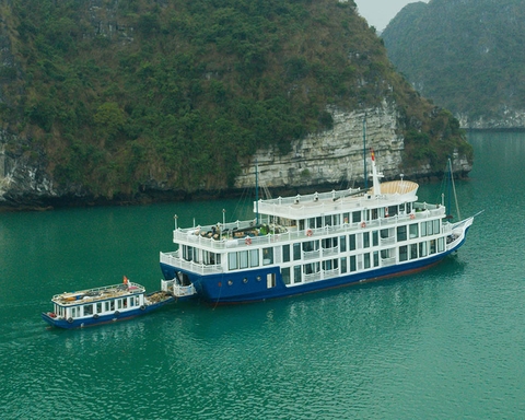 Du thuyền Amanda Luxury vịnh Lan Hạ