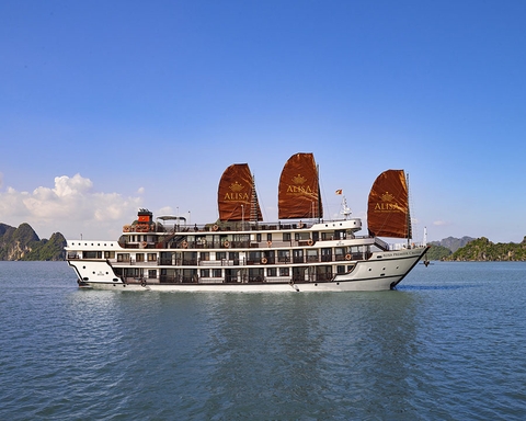 Du thuyền ALISA cruise vịnh Hạ Long