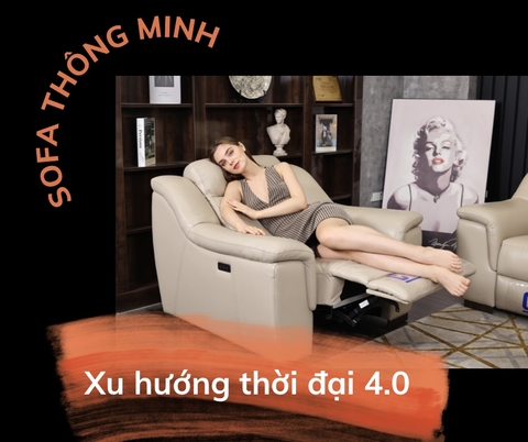 SOFA THÔNG MINH - XU HƯỚNG NỘI THẤT THỜI ĐẠI 4.0