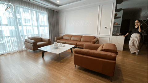 Nổi Bật Với Bộ Sofa Athena Tại Căn Hộ Chị Hương