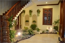 Tiểu cảnh kết hợp sản phẩm điêu khắc trang trí nội ngoại thất Tiểu cảnh kết hợp sản phẩm điêu khắc trang trí nội ngoại thất