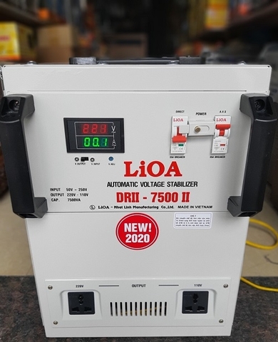 Lioa 7,5kva DRII(50V~250V)