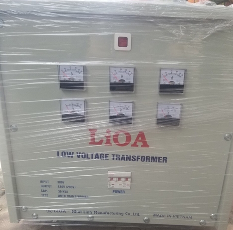 Biến áp lioa 3 pha 10 kva