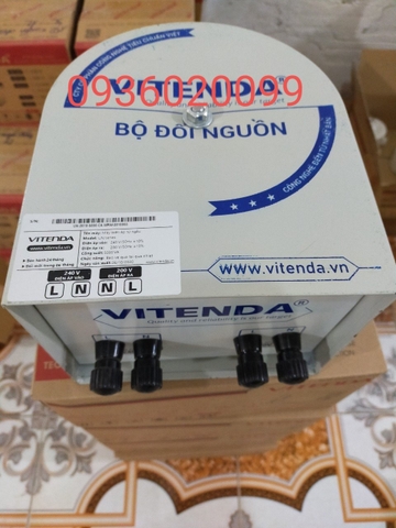 Đổi nguồn 220v xuống  200v  6500 va dùng cho bếp từ nhật