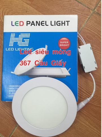 Đèn Led âm trần siêu mỏng 6W loại 3 màu