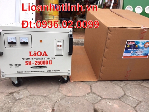 LIOA 25KVA SH DẢI 150V~250V