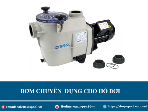 Lựa chọn máy bơm chuyên dụng cho hồ bơi