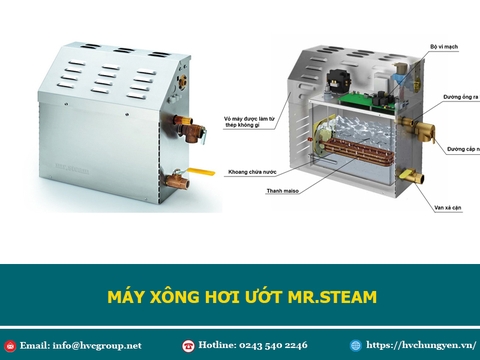 MÁY XÔNG HƠI ƯỚT MR.STEAM - MỘT SẢN PHẨM HOÀN HẢO