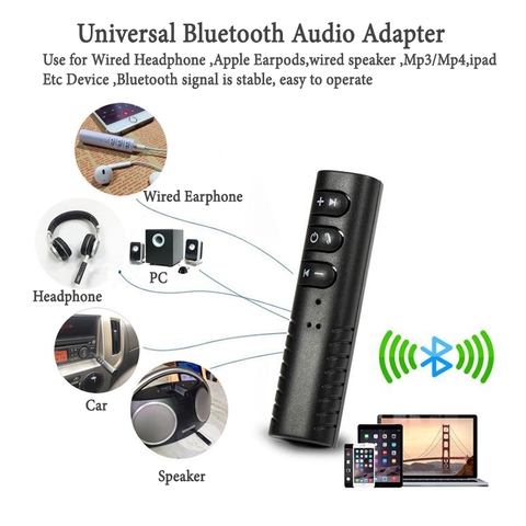 Bộ thu Bluetooth Audio 4.0 dành cho tai nghe (3 nút nhấn)