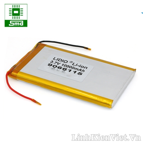 Pin lithium 9066115 10000mAh 3.7V