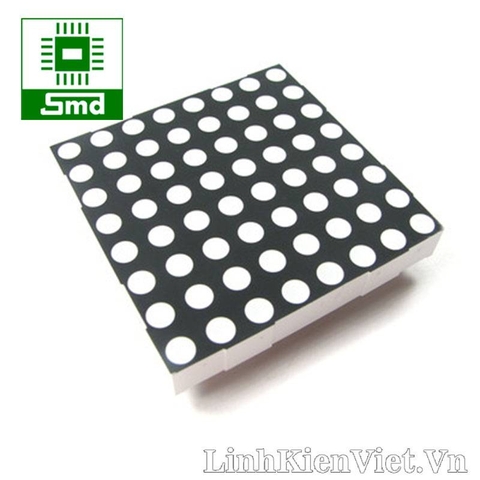 Led matrix 2 màu R-G 8x8 dương chung F3.0mm (1088 - 32x32mm)