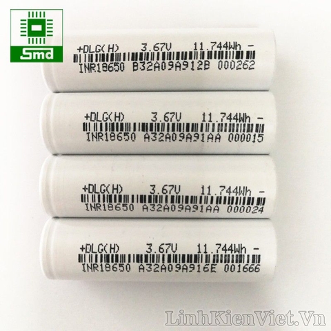 Pin lithium 18650 3000mAh 10A