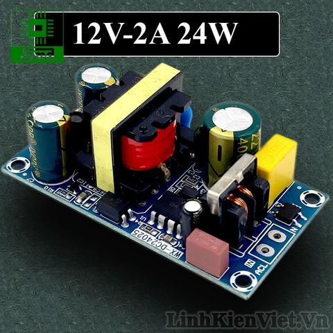 Module nguồn xung 24W AC-DC (12V-2A)