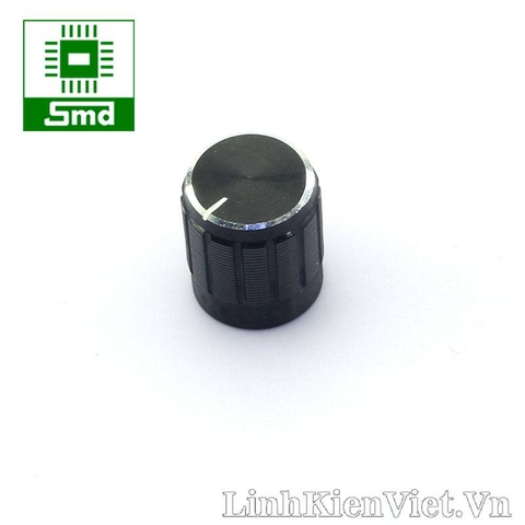 Núm vặn triết áp mạ kim loại 15x17mm