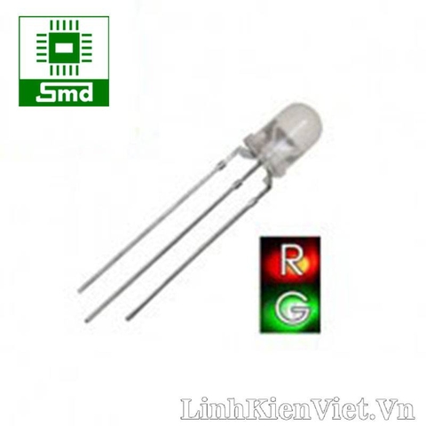 Led RB 5mm (âm chung)