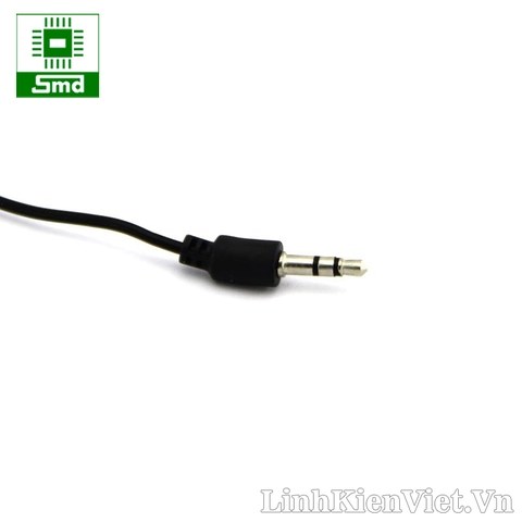 Cable usb hai đầu ra mini và audio 3.5mm