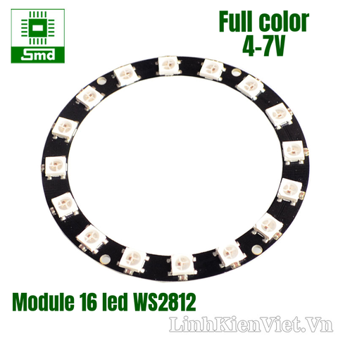 Module 16 Led RGB WS2812 (Tròn)