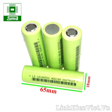 Pin lithium 18650 3000mAh