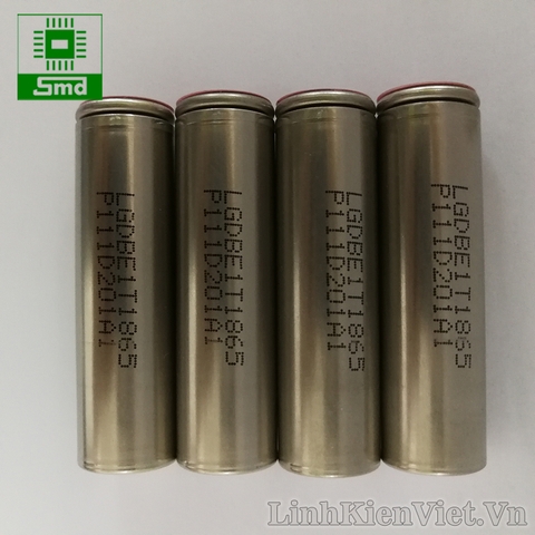 Pin lithium 18650 LG 3000mAh ICR18650-E1T