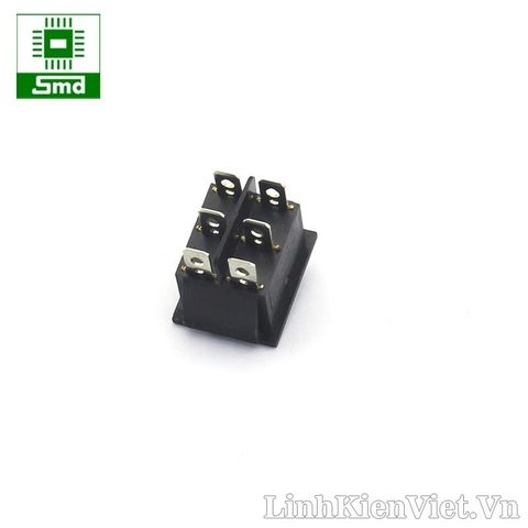 Công tắc bập bênh KCD4-6Pin (16A-250V (31x25mm)