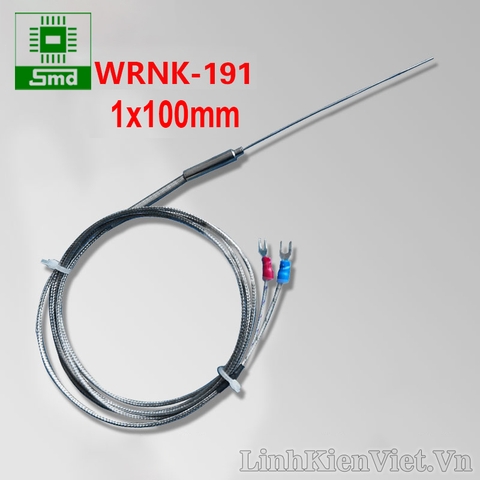 Cảm biến nhiệt độ WRNK 191 K Type 1x100mm
