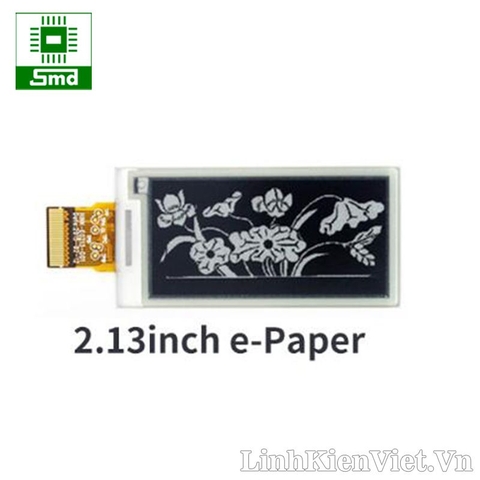 Màn hình Eink 2.13 2 màu giao tiếp SPI (250x122px đen, trắng)