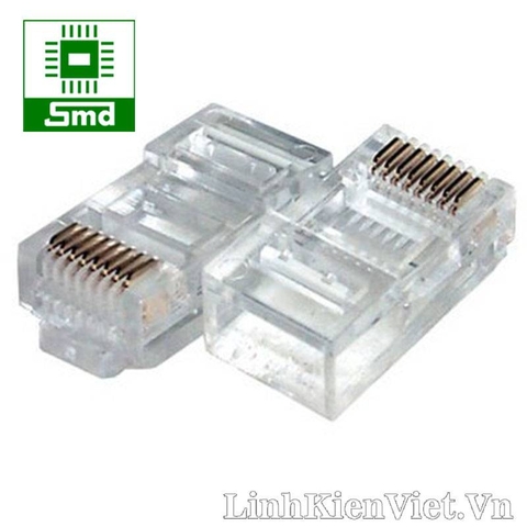 Đầu bấm RJ45 - Cho CAT5E hoặc CAT6