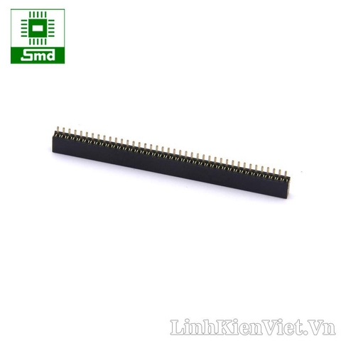 Pin header đơn cái thẳng 1x40 1.27mm