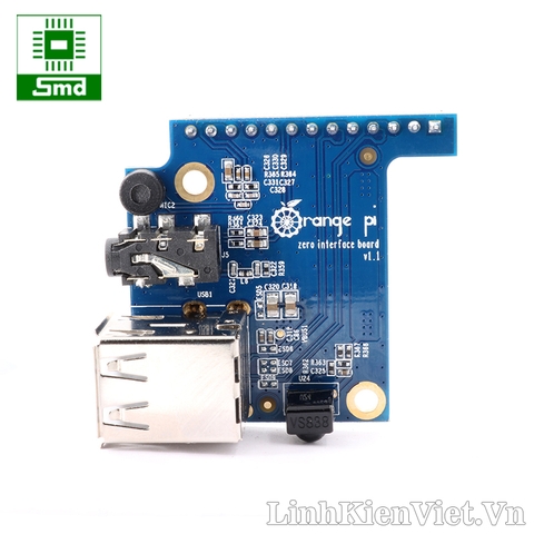 Board mở rộng cho Kit Orange Pi Zero 2xUSB2.0 Audio Mic IR