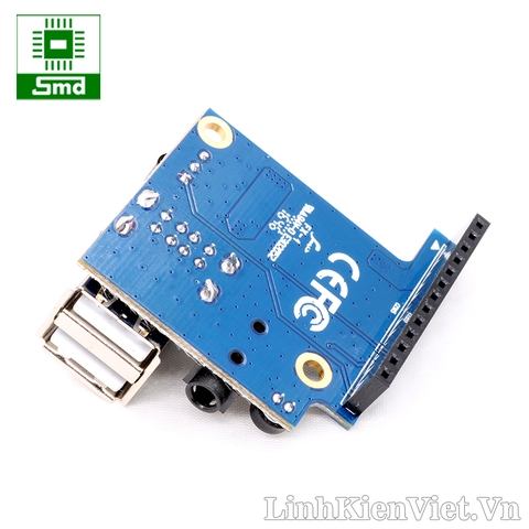 Board mở rộng cho Kit Orange Pi Zero 2xUSB2.0 Audio Mic IR