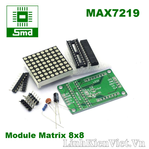 Module MAX7219 Matrix 8x8 (Loại cắm)