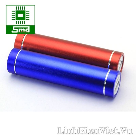 Box sạc dự phòng 1 cell vỏ nhôm + Kèm pin 1200mah