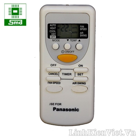 Điều khiển điều hòa cây Panasonic 2 chiều