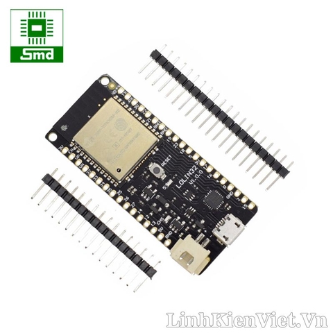 Module Wifi Bluetooth Wemos D1 V1.0.0 ESP32 CP2104 (tích hợp mạch sạc pin lithium)