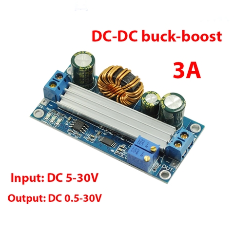 Mạch tự động ổn áp chỉnh dòng nâng hạp áp điều chỉnh ổn áp 5A ngồn DC 3V3,4,2V 12V 12,6V Buck boost__P2-1