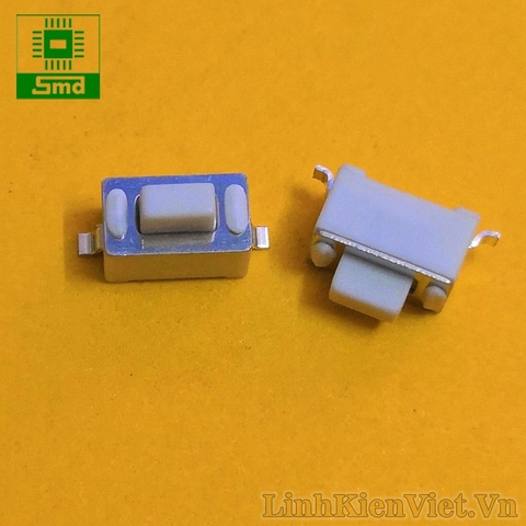 Nút nhấn trắng 2 chân 3x6x4.3mm SMD