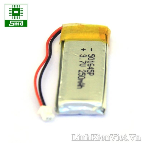 Pin lithium 250maH