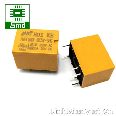 Relay HUIKE hK4100F-DC5V-SHG (3A - 6 chân)