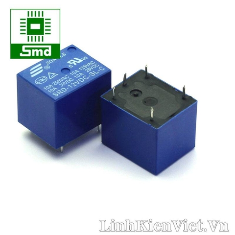 Relay SONGLE SRD-12VDC-SL-C 12V (10A - 5 chân)