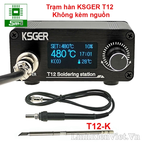 Trạm hàn KSGER T12 OLED 1.3inch (12-24VDC)